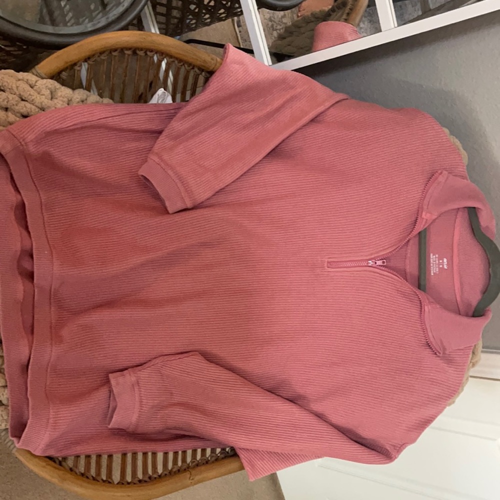 Oversized corduroy sweatshirt. pre-distressed markings. Only worn once